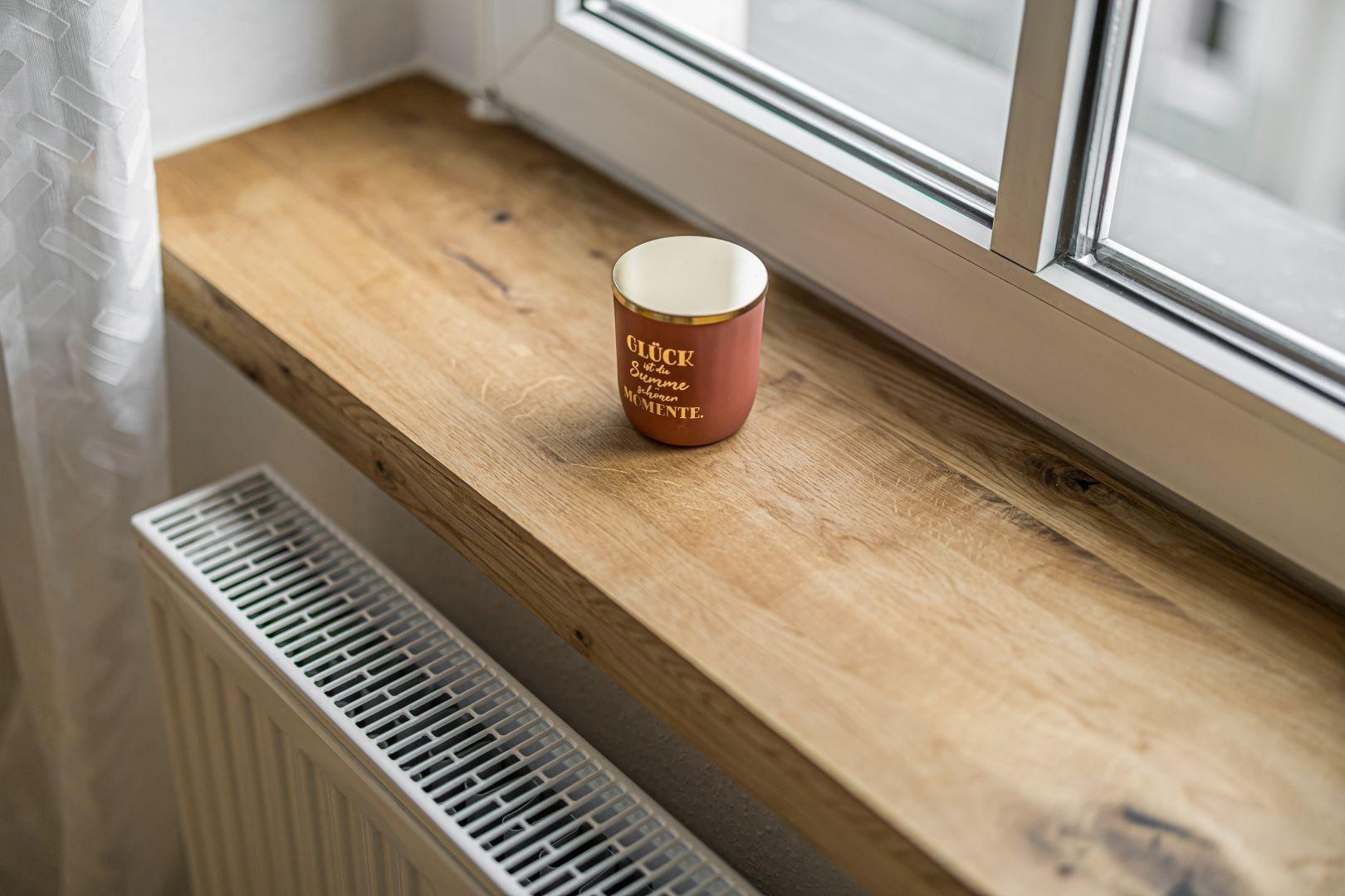 Fensterbänke aus Eichenholz