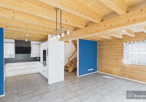 Wohn-Esszimmer und Küche