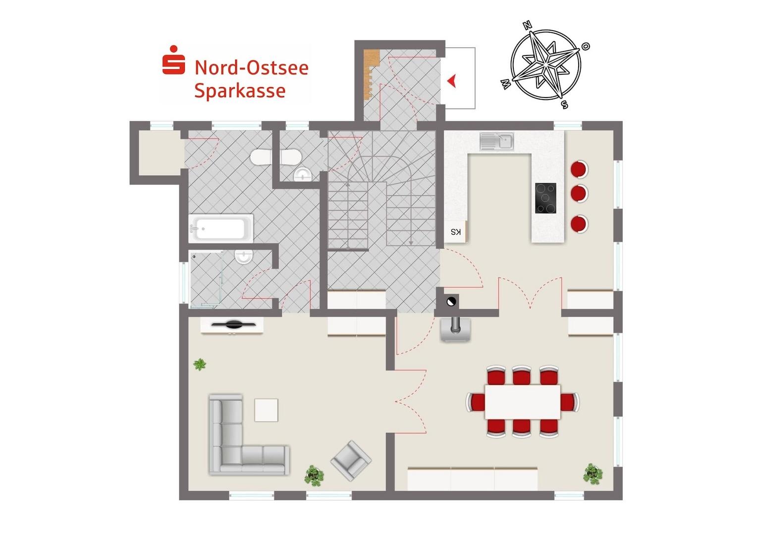 Grundriss Erdgeschoss