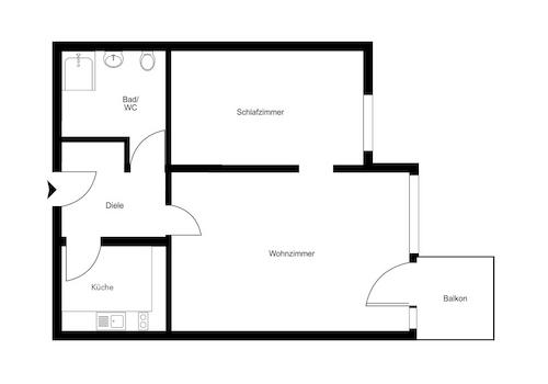 Grundriss Eigentumswohnung