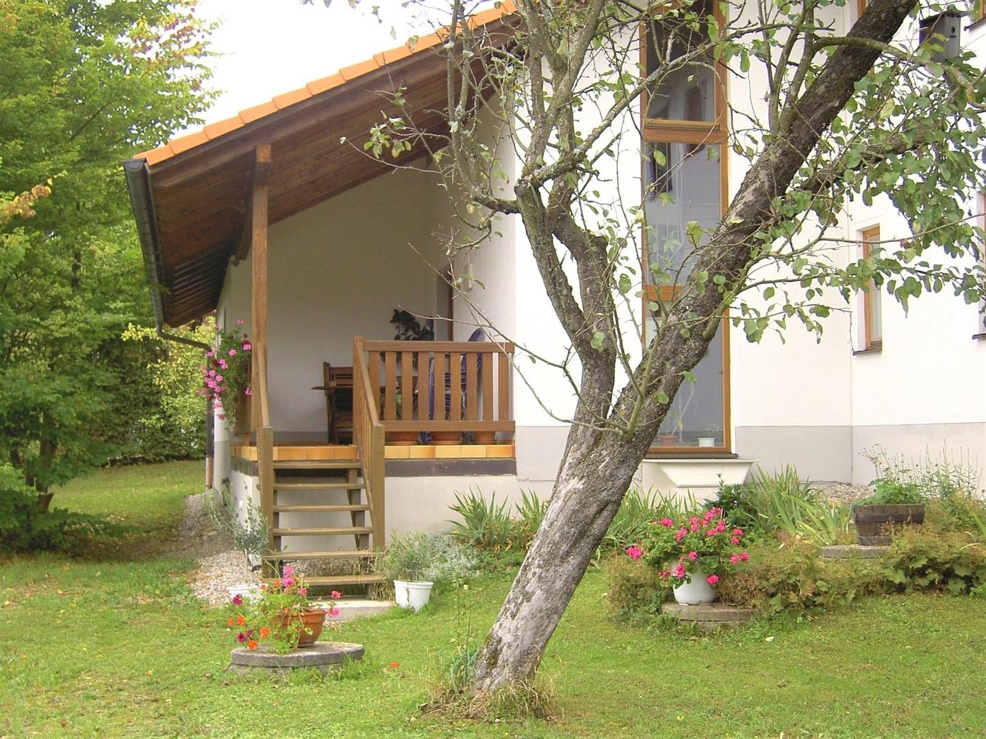 Außenansicht Süd Freisitz