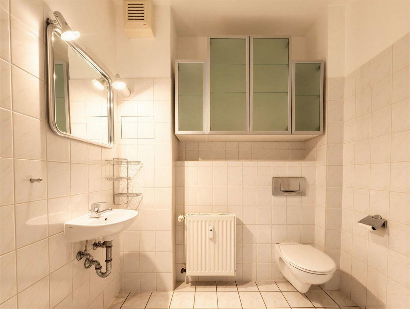 Badezimmer mit WC