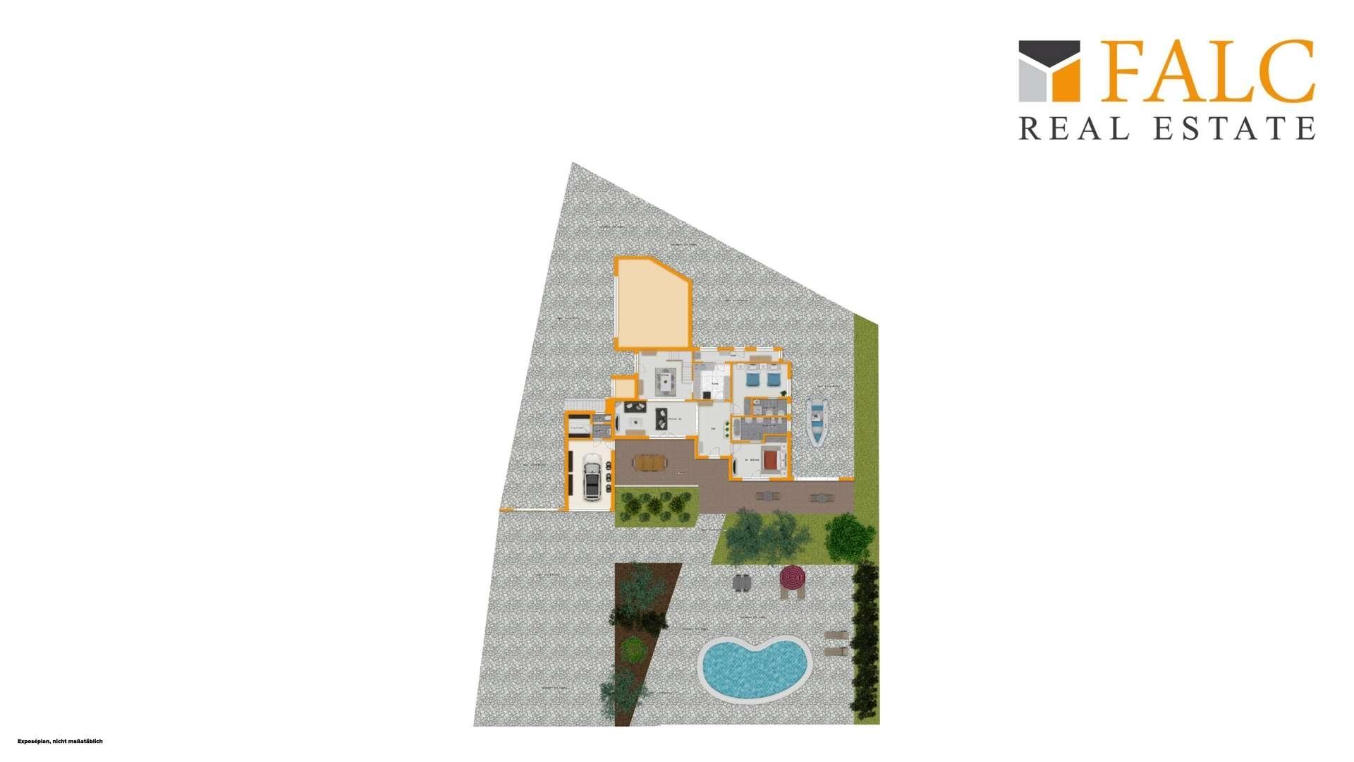 Außenbereich Rundgang