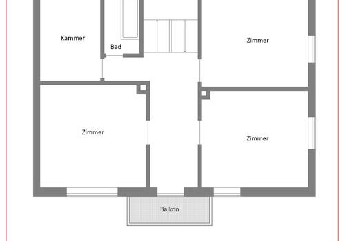 Grundriss Obergeschoss