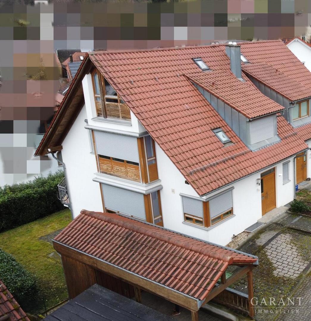 seitliche Draufsicht