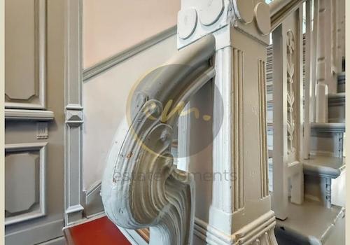 Treppenhaus (Detail, Handlauf)