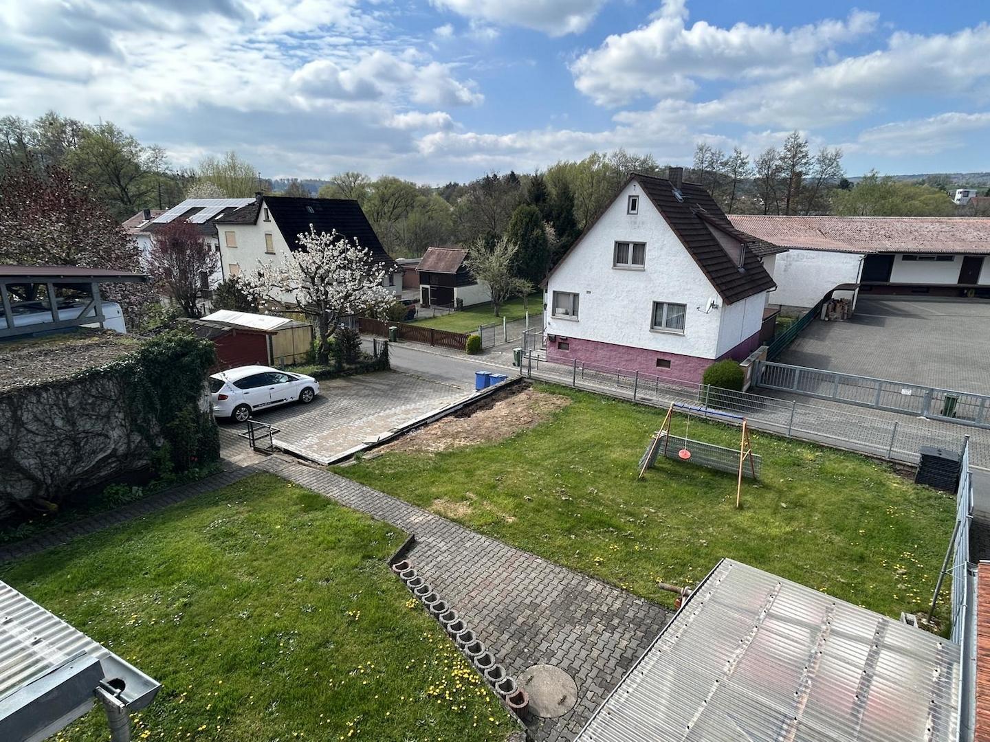 Blick von der Dachterrasse