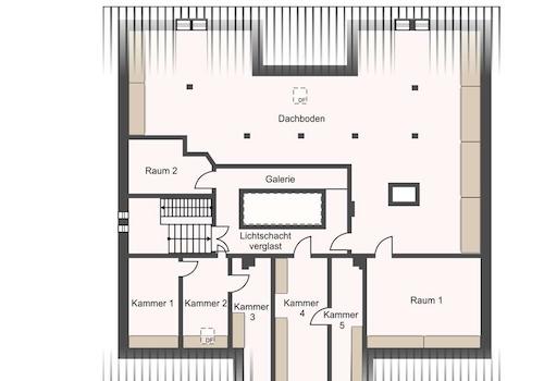 Grundriss Dachgeschoss
