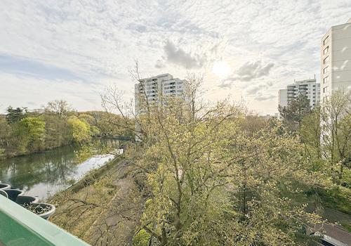 Blick über den Weiher
