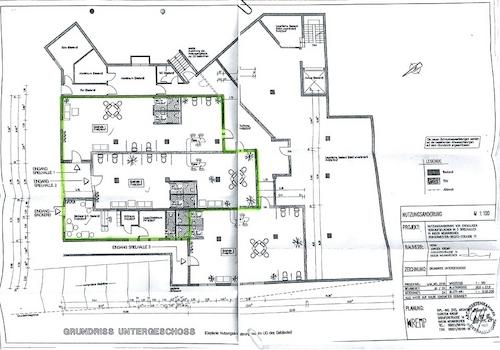 Grundriss UG_verfügbare Flächen markiert