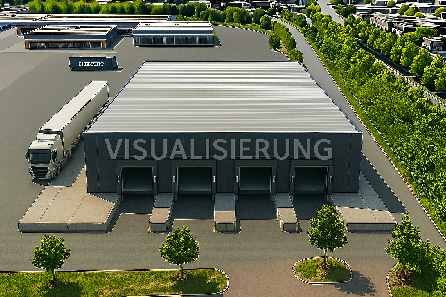 Halle - Visualiserung