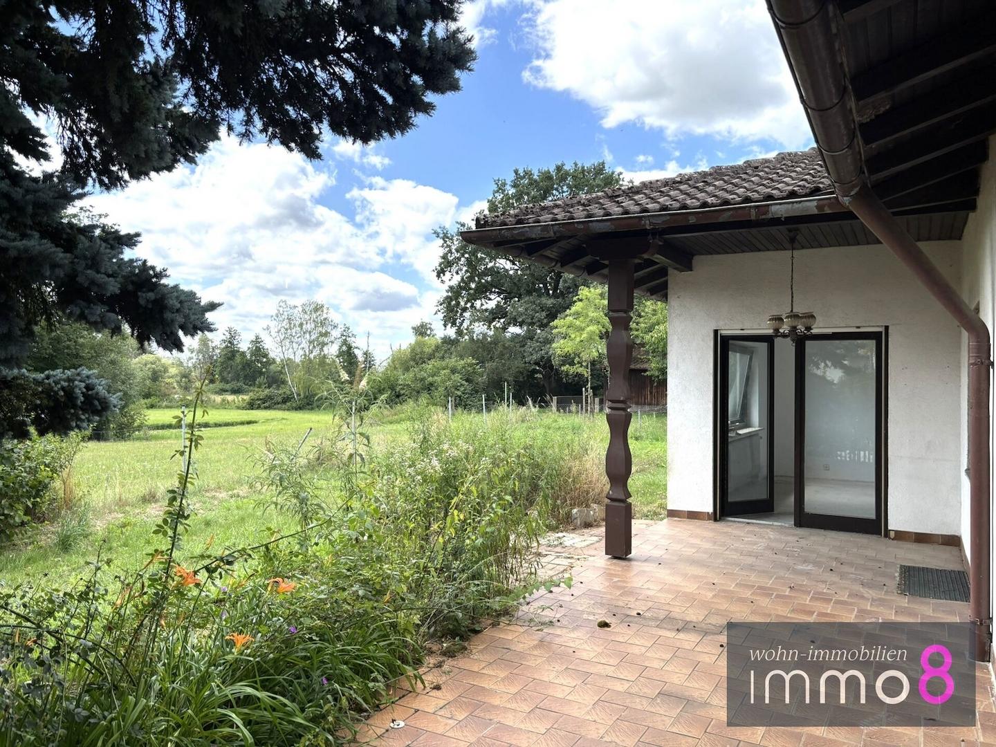 Ausblick ins herrliche Paartal