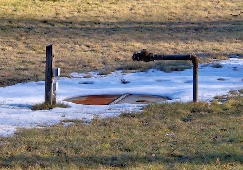 Brunnen für Grundstücksbewässerung