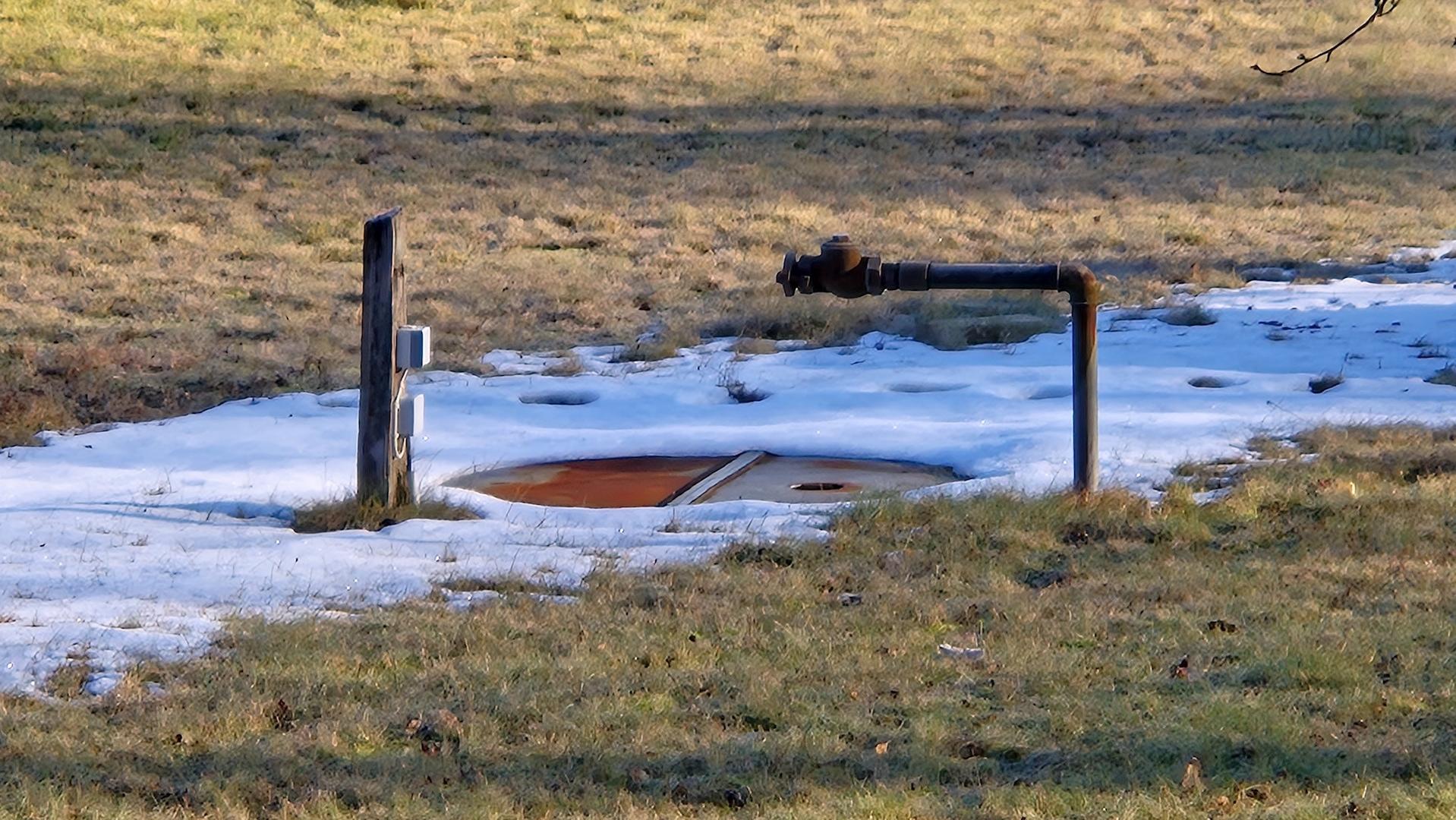 Brunnen für Grundstücksbewässerung
