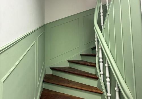 Innenliegende Treppe