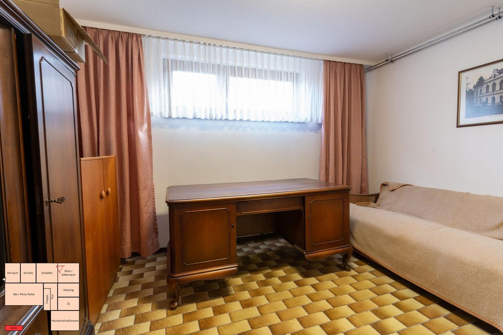Büro / Hobbyraum Keller