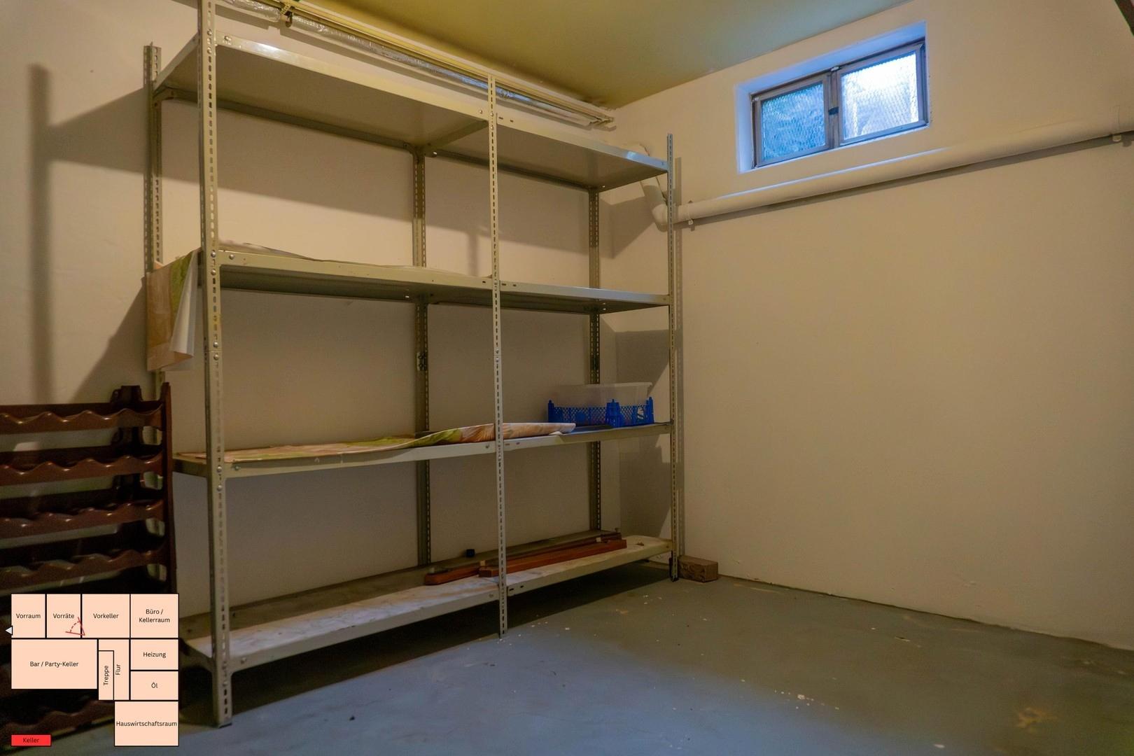 Vorratsraum Keller