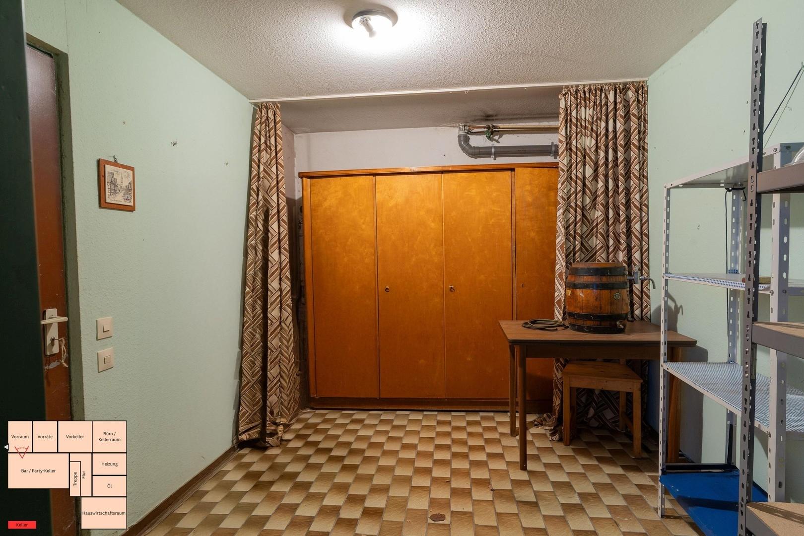 Vorratsraum Keller