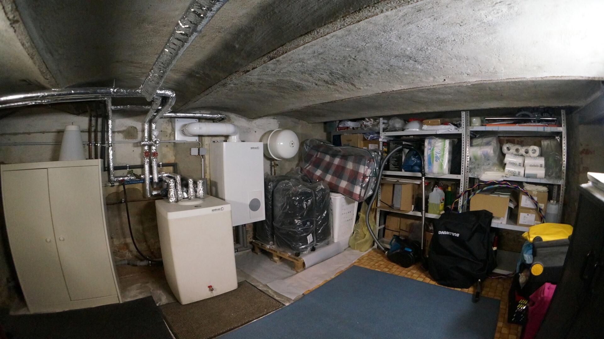 Keller mit Heizung