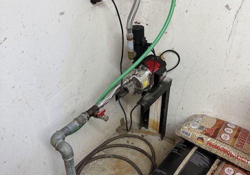 Grundwasserpumpe für Garten