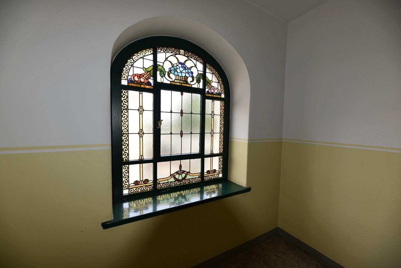 Bleiglasfenster Treppenhaus