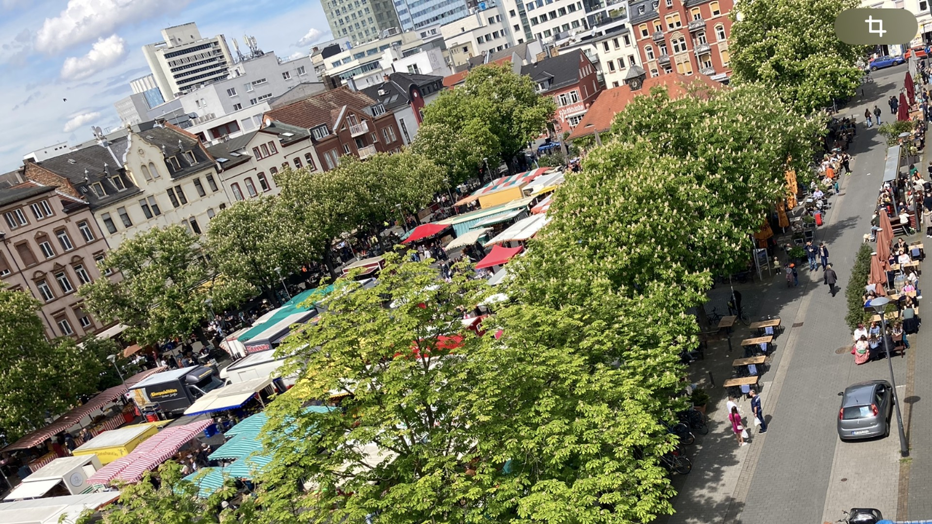 Wilhelmsplatz Blick von Whg