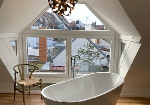 Badewanne mit Aussicht