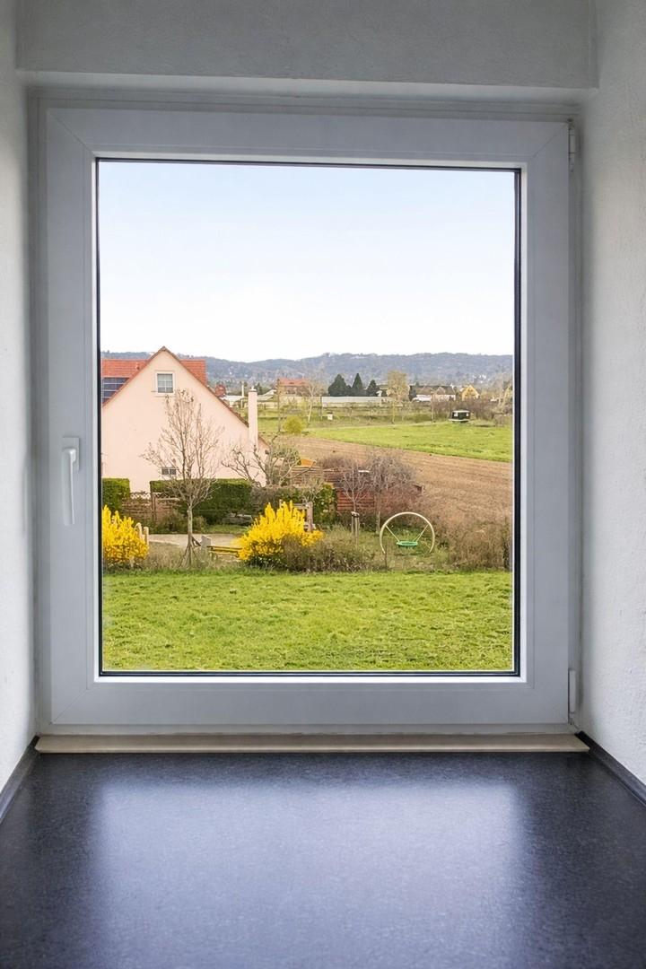 Blick aus Küchenfenster