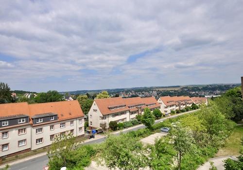 Aussicht Richtung Straße