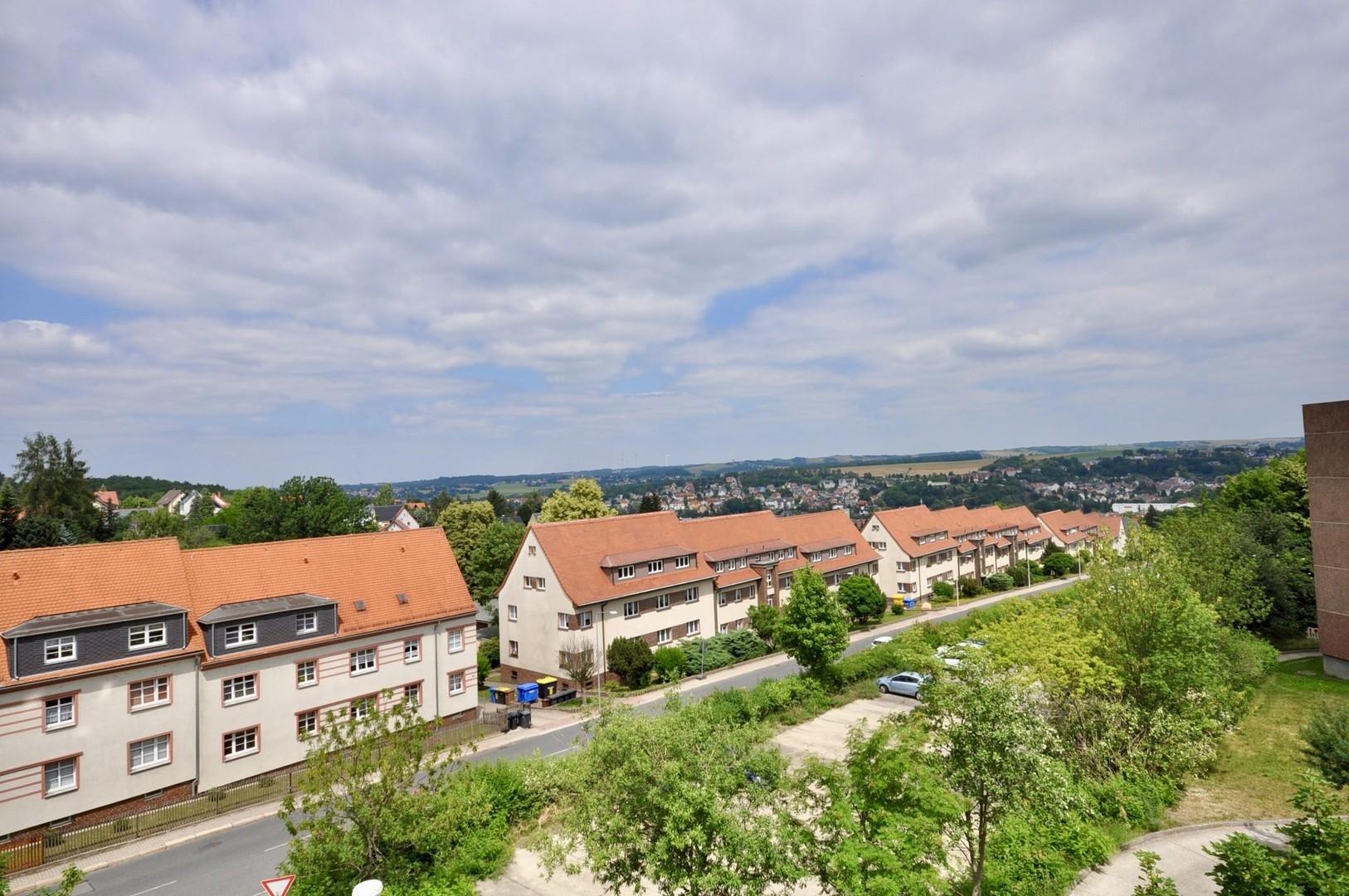 Aussicht Richtung Straße