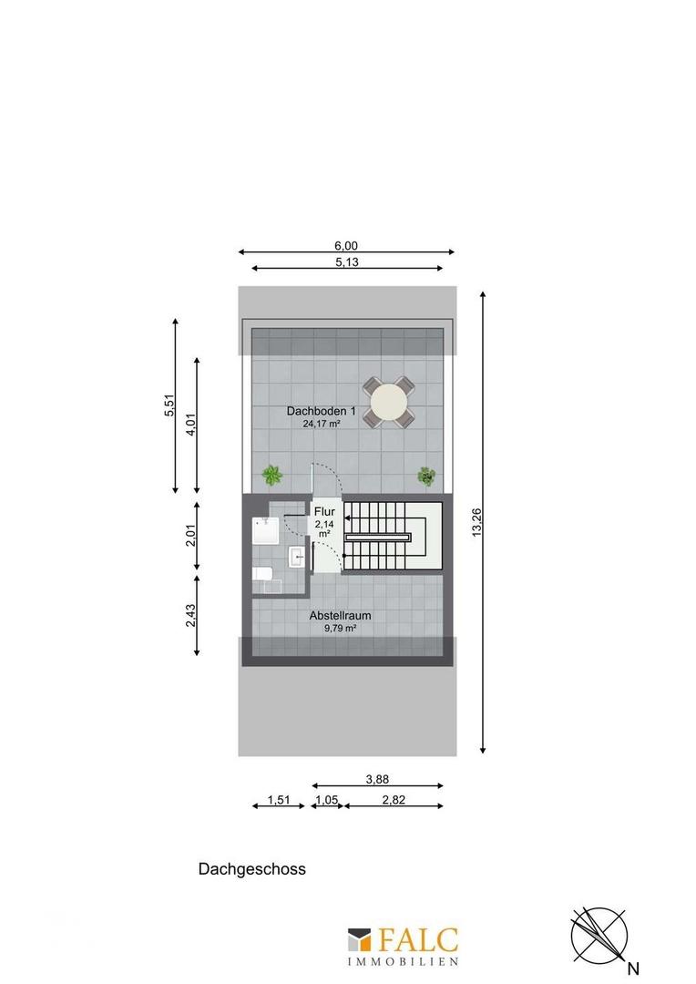 Grundriss Dachgeschoss