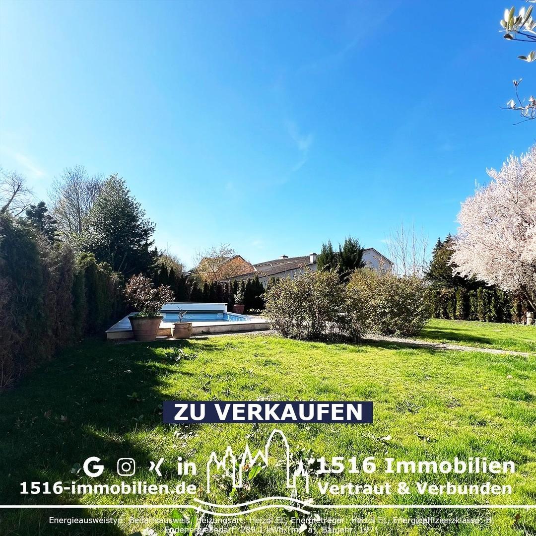 Garten West mit Pool