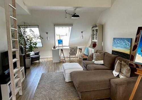 Lichtdurchfluteter Dachbereich