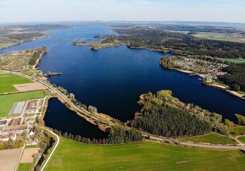 nur 4 Minuten zum Brombachsee