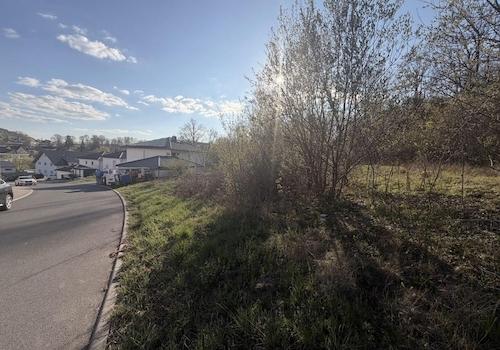 Sicht vom Grundstück aus