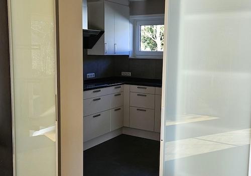 Schiebetür Wohnzimmer - Küche