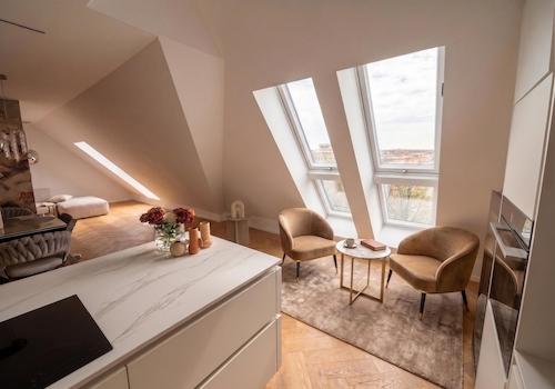 Küche- und Essbereich