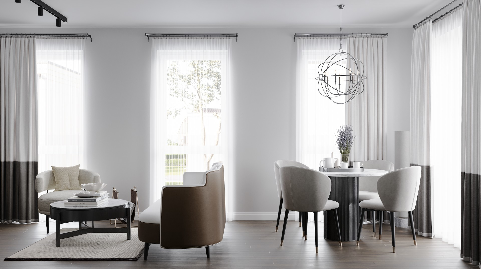 Visualisierung Wohnzimmer