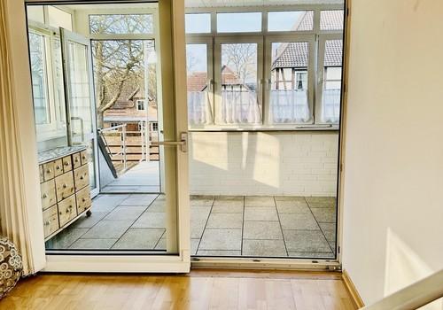 Kaltwintergarten aus Wohnzimme