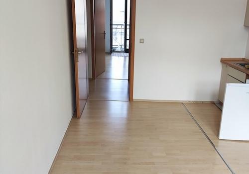 Wohnzimmer mit Küche