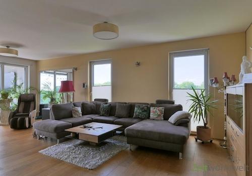 Blick ins Wohnzimmer