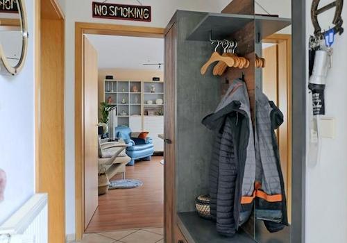 Garderobe im Flur