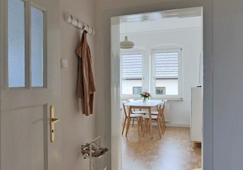 kleiner Wohnungsflur