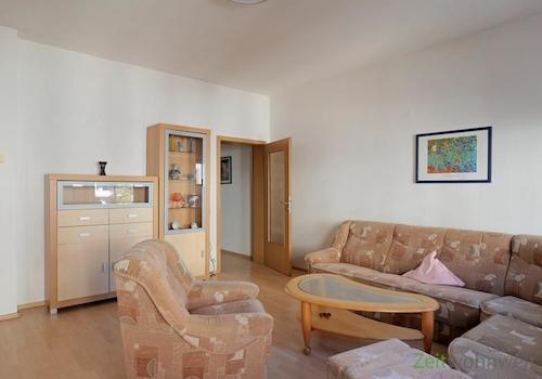 Blick ins Wohnzimmer