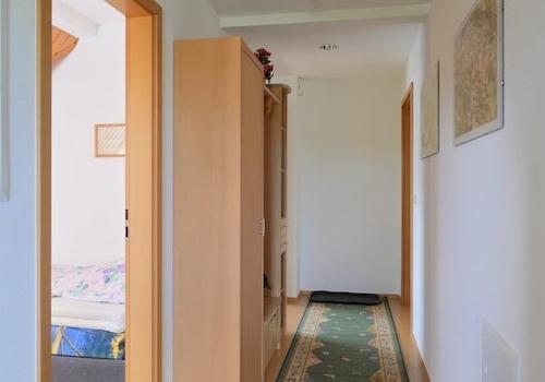 Garderobe im Wohnungsflur