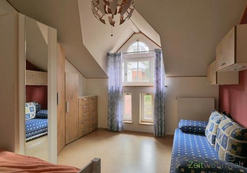 Blick ins mittlere Schlafzimmer