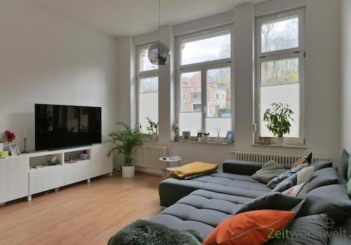 Blick ins Wohnzimmer