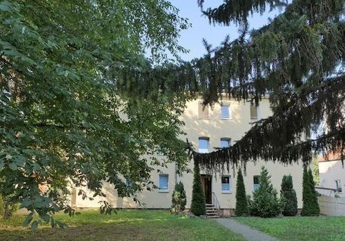 Eingang auf der Gartenseite