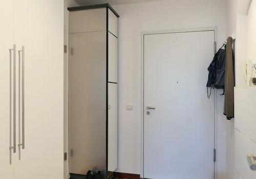 Kleiderschränke im Wohnungsflur