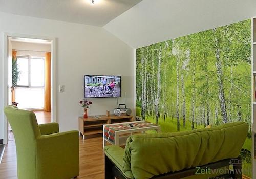 Wohnbereich im Birkenwald